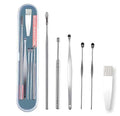 Earwaxio™ 6 Pieces Stainless Steel Ear Wax Removal Kit