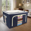 Containzio™️Foldable Steel Frame Clothes Organizer Bag